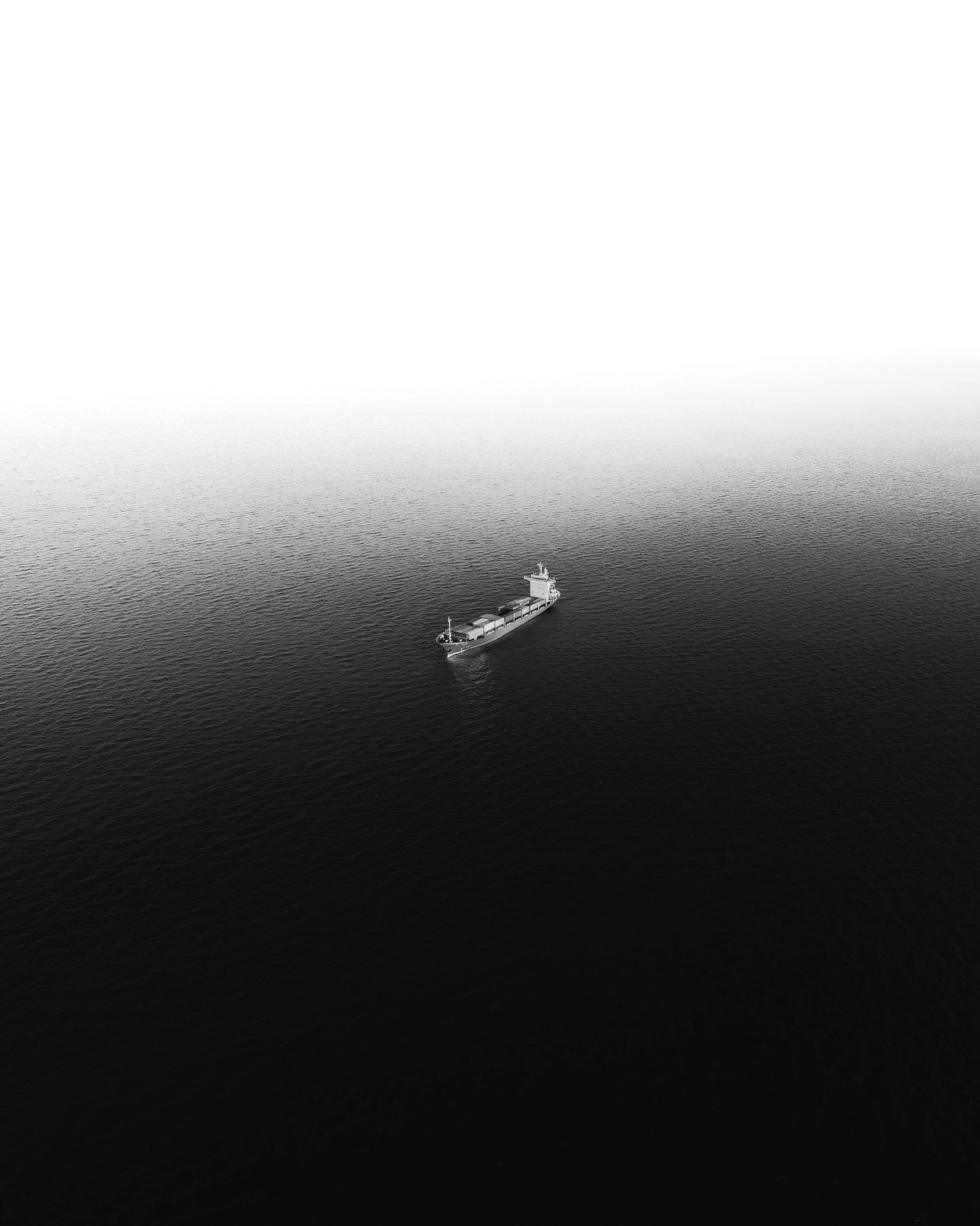 Cargo ship at port